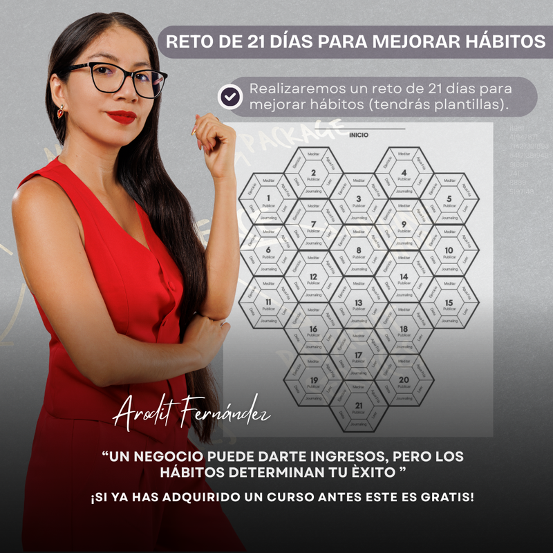 RETO DE 21 DÍAS: TRANSFORMA TUS HÁBITOS Y ELEVA TU PRODUCTIVIDAD